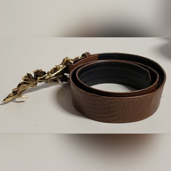 Jay Feinberg Strongwater Signed Designer Belt SIZE MEDIUM - Picture 15 of 15